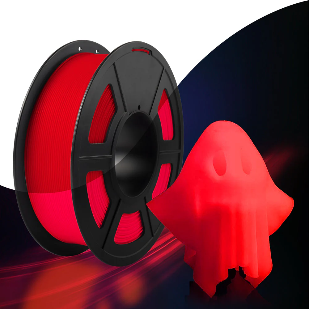 SUNLU Filamento speciale 1 kg, PLA-Glow in Dark, PLA-CF, ASA, EABS, PVB - Image 32