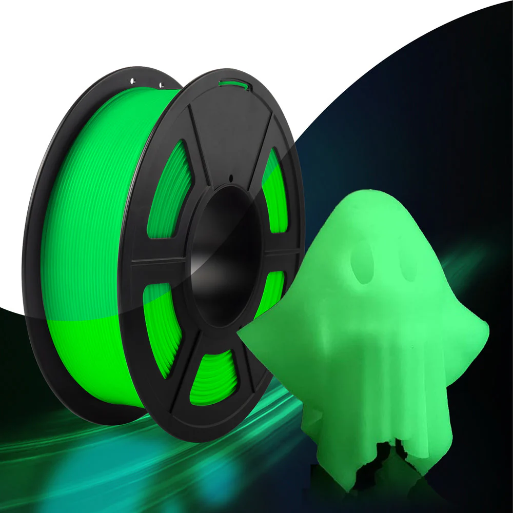 SUNLU Filamento speciale 1 kg, PLA-Glow in Dark, PLA-CF, ASA, EABS, PVB - Image 34