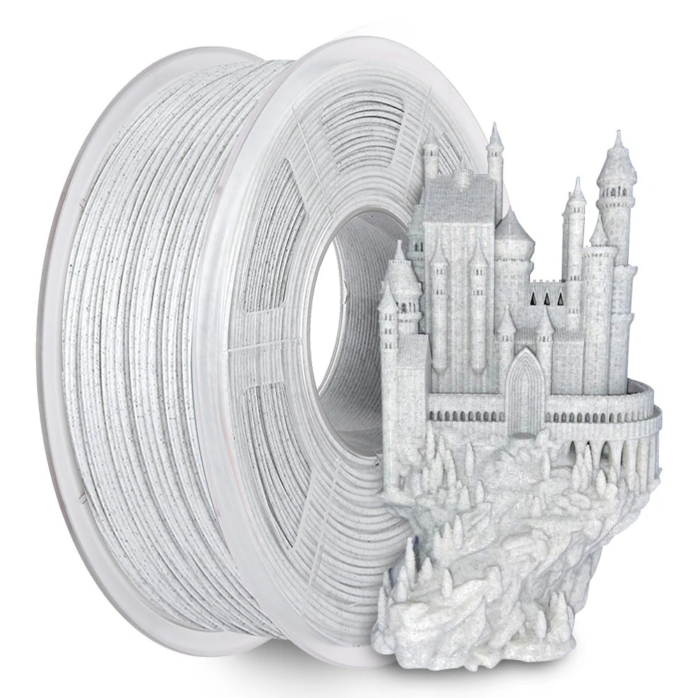 SUNLU Filamento speciale 1 kg, PLA-Glow in Dark, PLA-CF, ASA, EABS, PVB - Image 35