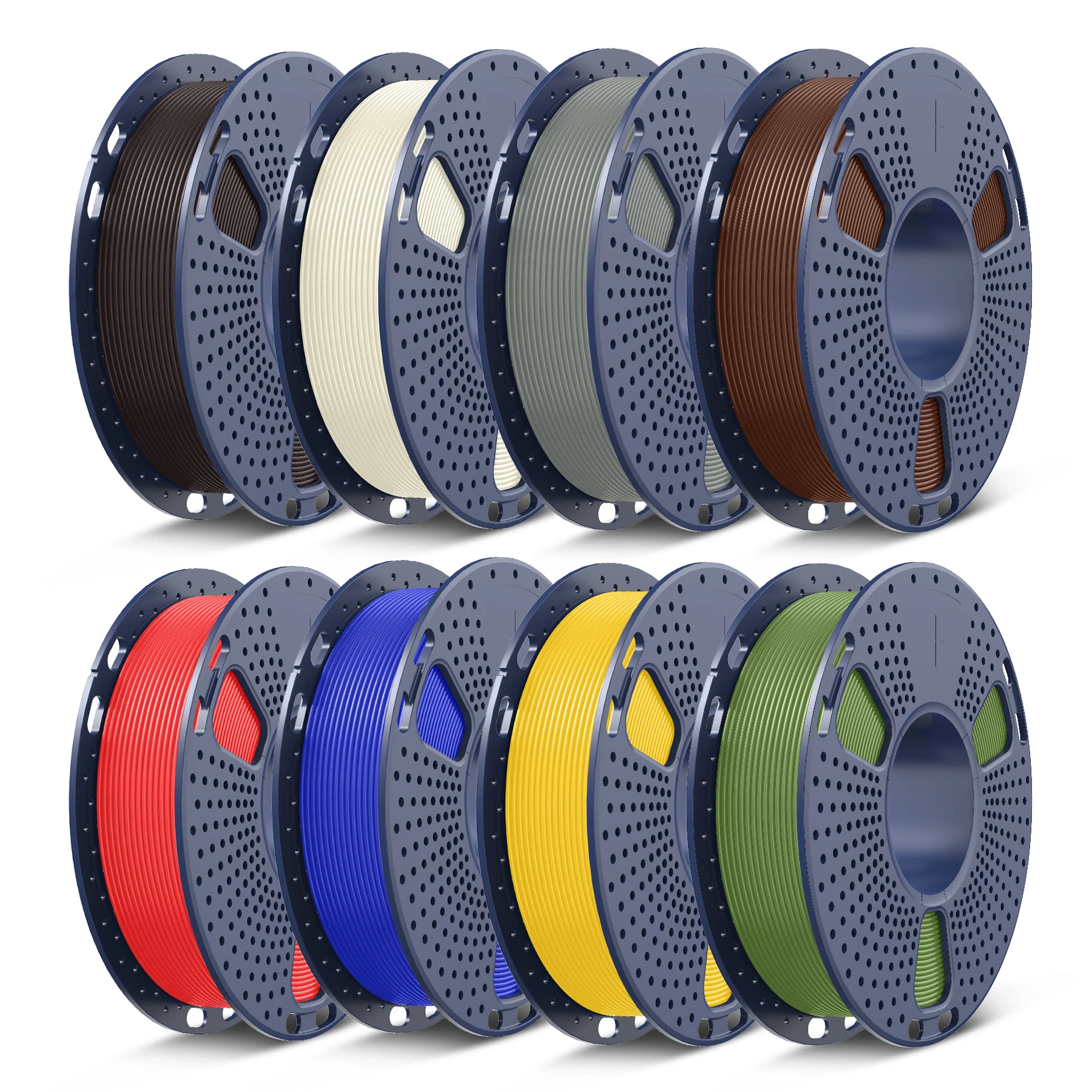 250g di Filamento, PLA, PLA+, PLA+2.0, PLA Meta Filament 250g*8 Rotoli, 0.25kg per Bobina, Confezione da 8, Totale 2kg, Mini Bobina per Stampanti 3D. - Image 11