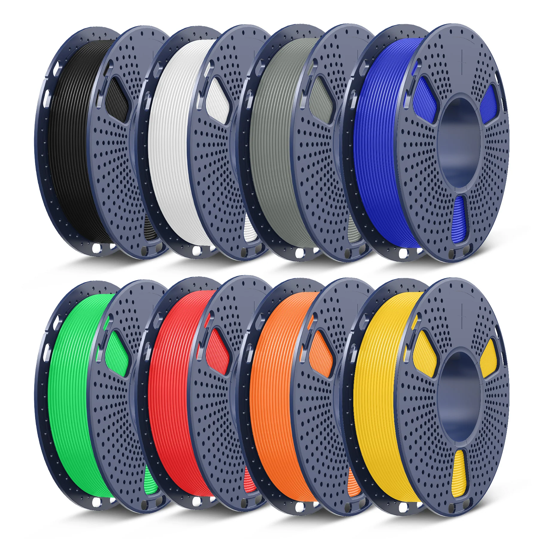 250g di Filamento, PLA, PLA+, PLA+2.0, PLA Meta Filament 250g*8 Rotoli, 0.25kg per Bobina, Confezione da 8, Totale 2kg, Mini Bobina per Stampanti 3D. - Image 12