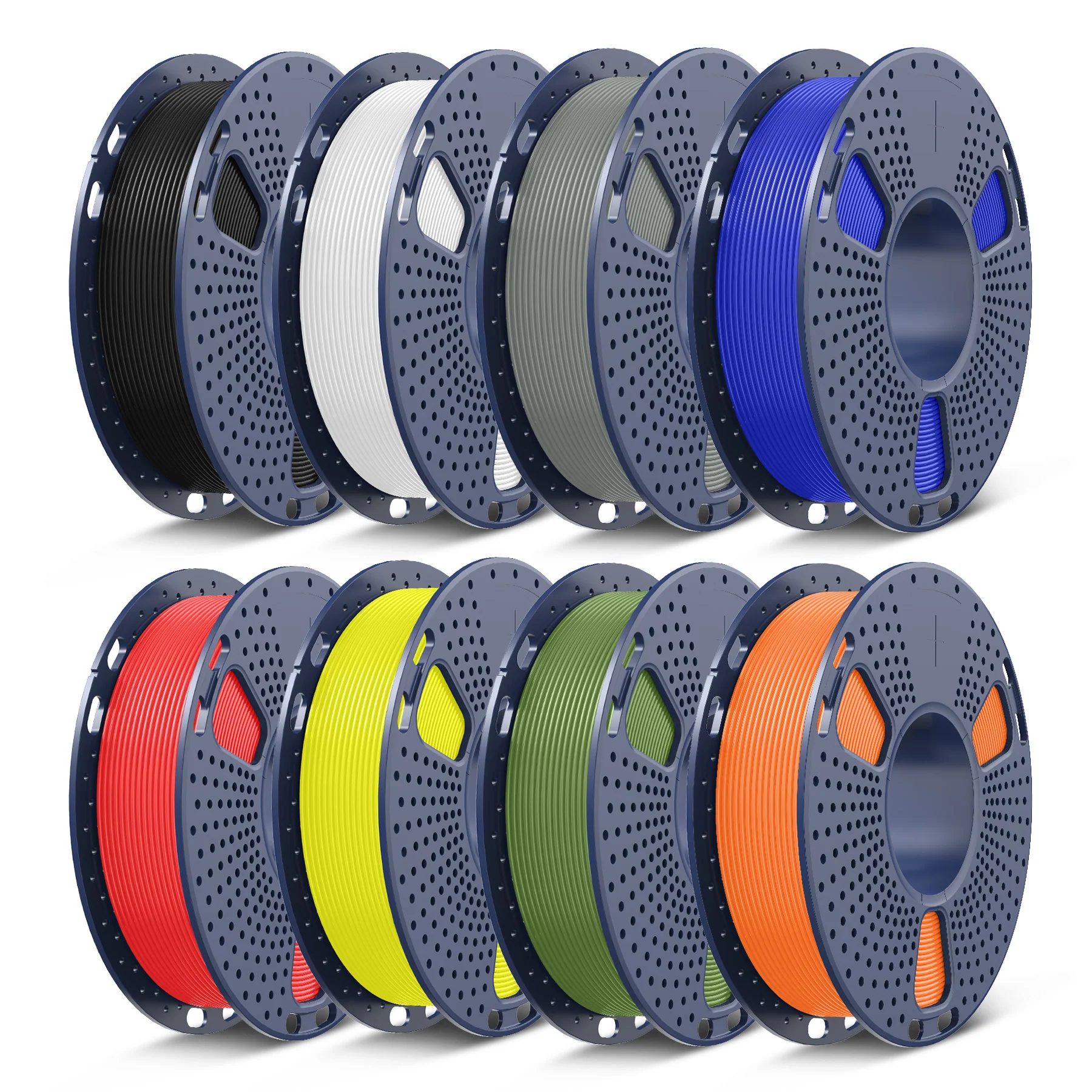 250g di Filamento, PLA, PLA+, PLA+2.0, PLA Meta Filament 250g*8 Rotoli, 0.25kg per Bobina, Confezione da 8, Totale 2kg, Mini Bobina per Stampanti 3D. - Image 14