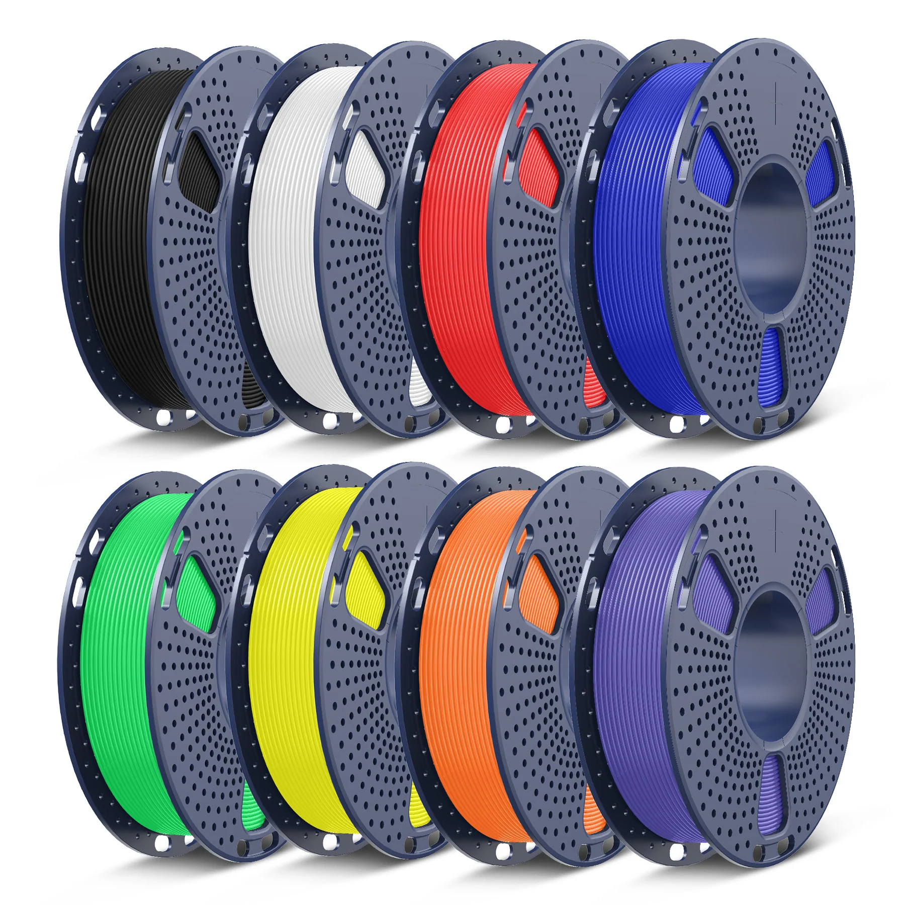 250g di Filamento, PLA, PLA+, PLA+2.0, PLA Meta Filament 250g*8 Rotoli, 0.25kg per Bobina, Confezione da 8, Totale 2kg, Mini Bobina per Stampanti 3D. - Image 15