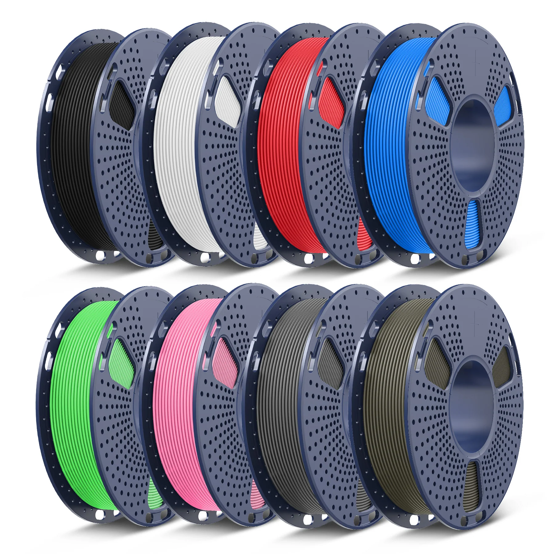 250g di Filamento, PLA, PLA+, PLA+2.0, PLA Meta Filament 250g*8 Rotoli, 0.25kg per Bobina, Confezione da 8, Totale 2kg, Mini Bobina per Stampanti 3D. - Image 16