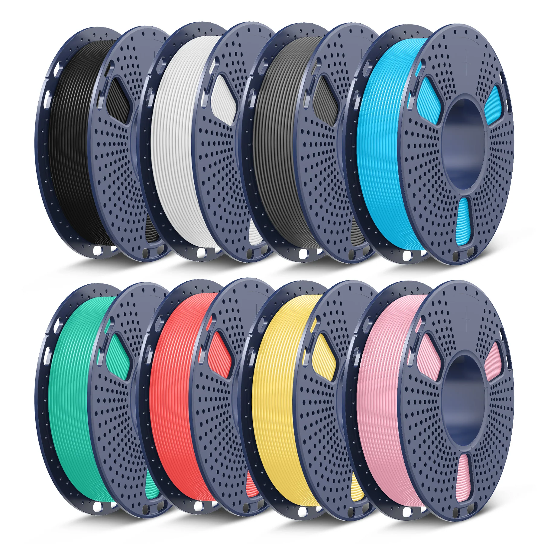 250g di Filamento, PLA, PLA+, PLA+2.0, PLA Meta Filament 250g*8 Rotoli, 0.25kg per Bobina, Confezione da 8, Totale 2kg, Mini Bobina per Stampanti 3D. - Image 17