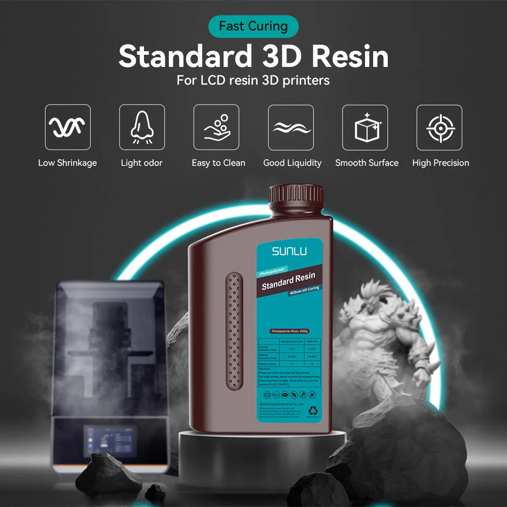 [Get 3 for the Price of 2] 4000G Standard Resin and Waterwash Standard Resin - Image 6