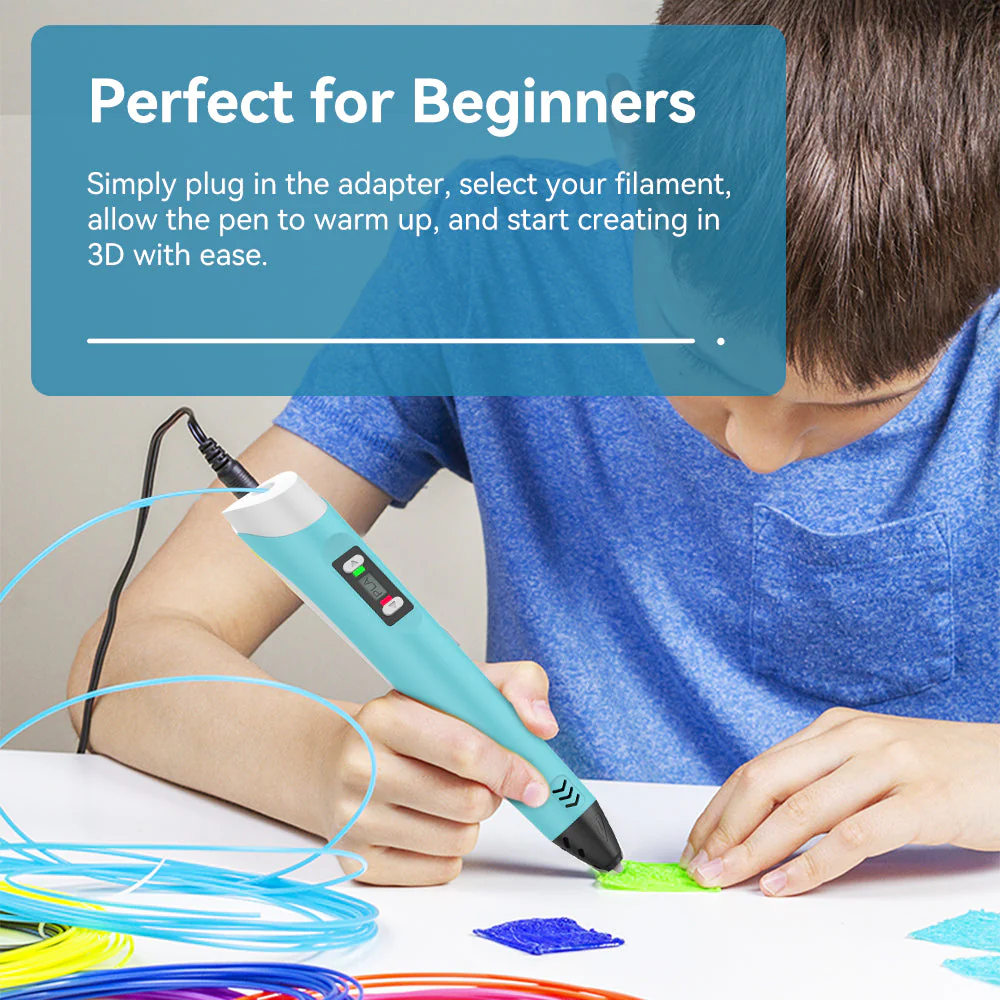 SUNLU 3D Pen Penna per la stampa 3D SL-200, regalo di Natale perfetto per i bambini creativi, adatto ai bambini dai 5 anni in su - Image 7