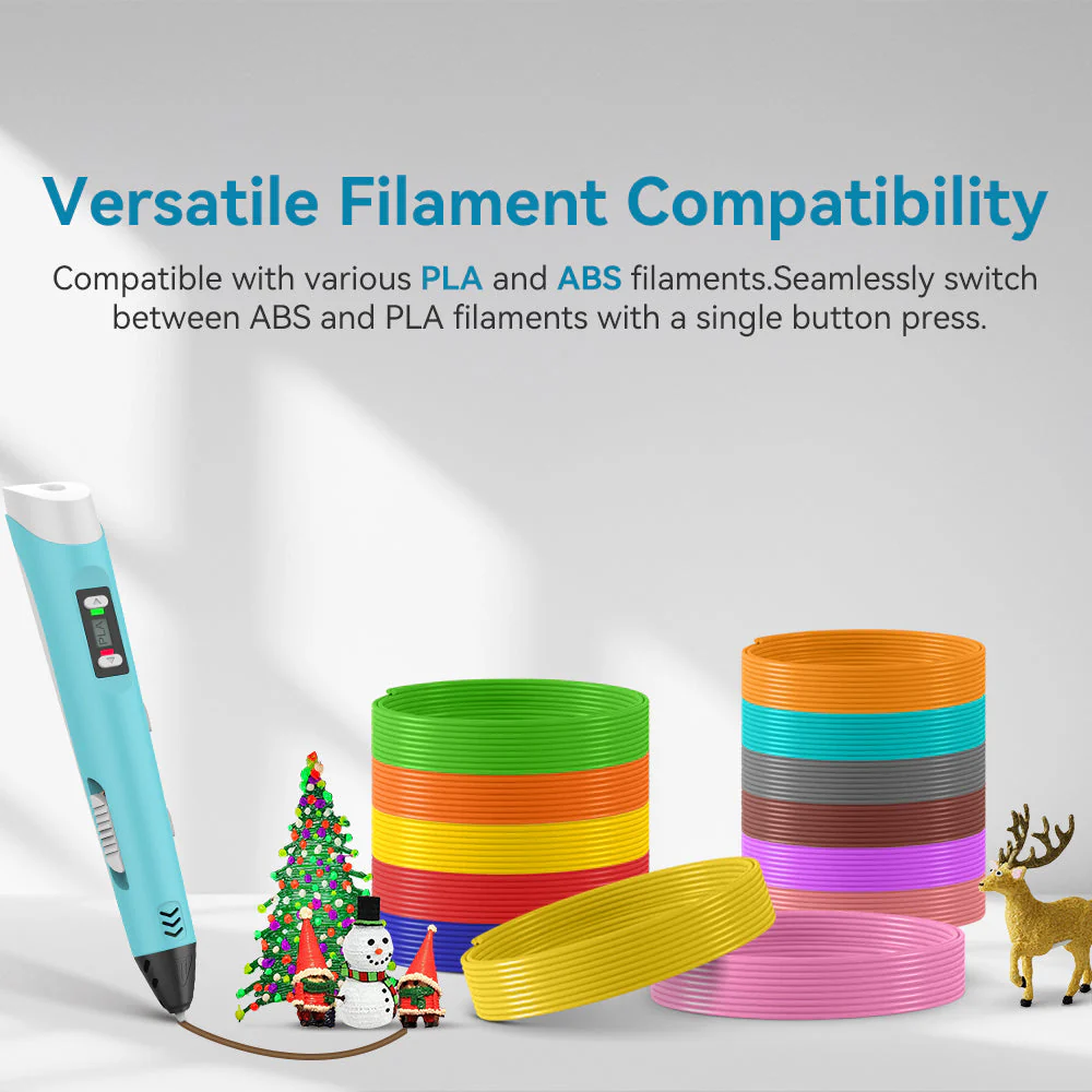 SUNLU 3D Pen Penna per la stampa 3D SL-200, regalo di Natale perfetto per i bambini creativi, adatto ai bambini dai 5 anni in su - Image 9