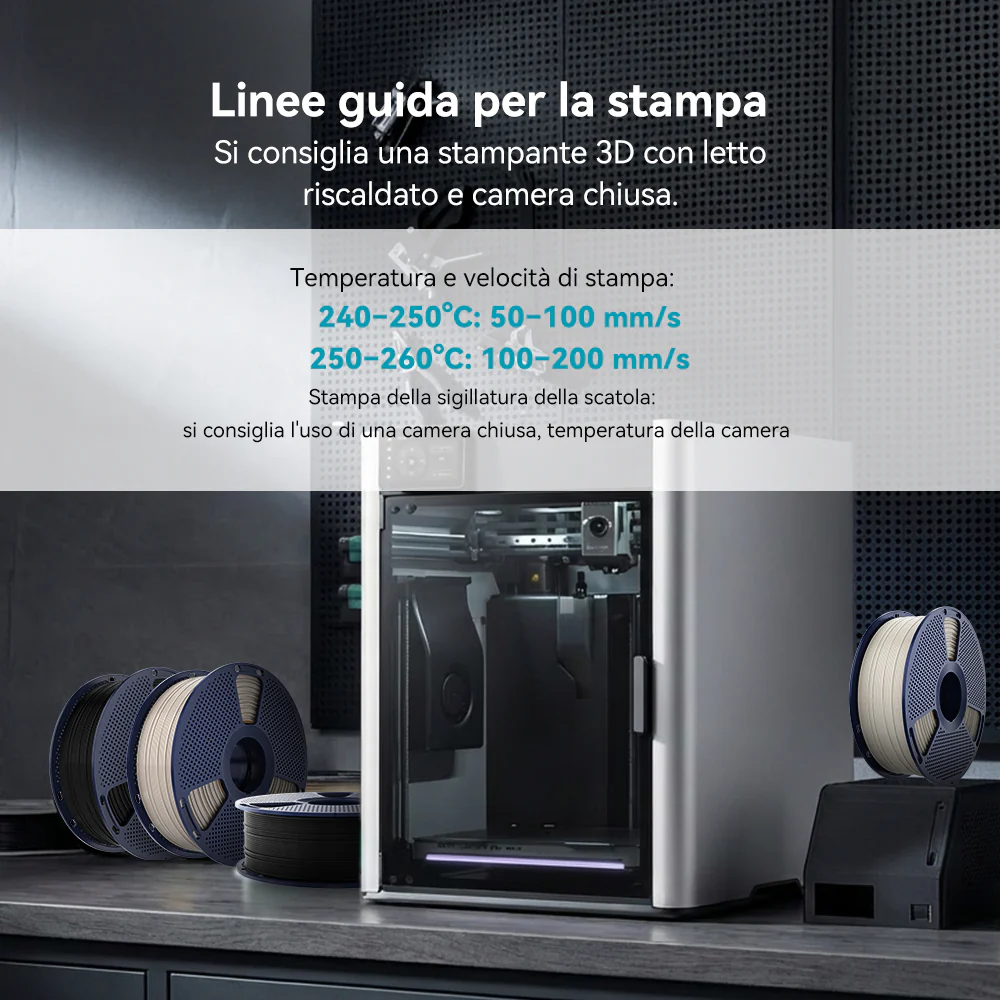 ABS-FR (Antifiamma) Filamento per Stampanti 3D 1KG - Image 6