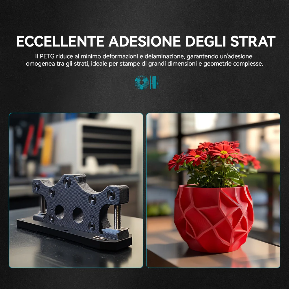 Filamento PETG Standard e ad Alta Velocità 1KG - Image 7