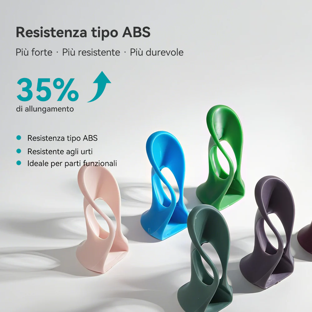 Kit Resina Simil-ABS CMYK+W (Set 5 colori-CMYK+Bianco) per Miscelazione Colori – Set da 5 Flaconi da 1000g - Image 6