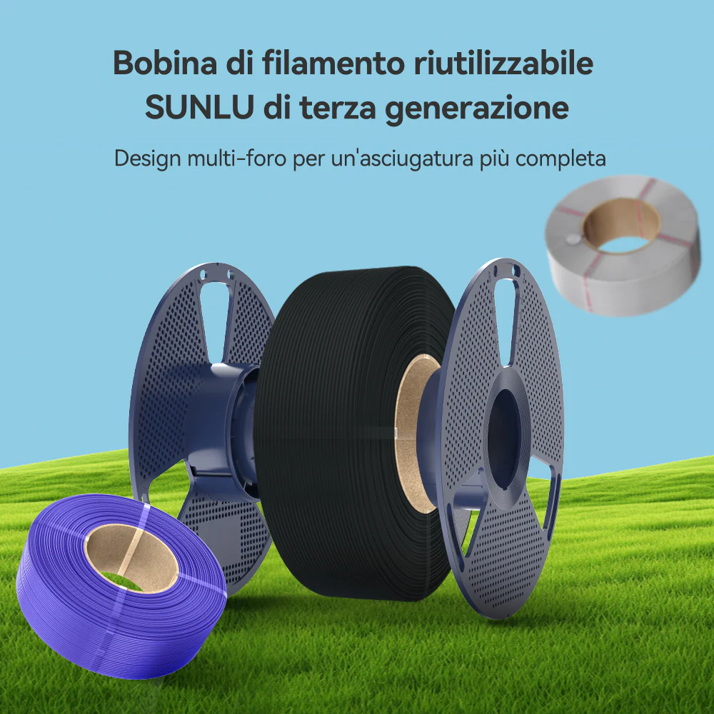 [MOQ: 3KG] Matte PLA Filamento per stampante 3D 1 kg - Image 9