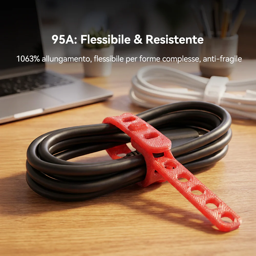 [MOQ: 3KG] Filamento per stampante 3D TPU 95A 1KG - Image 3