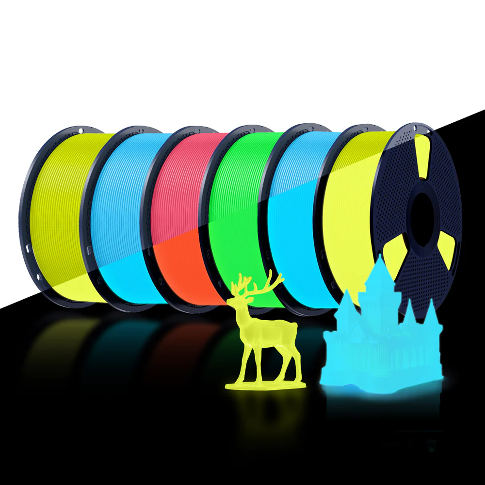 [MOQ: 3KG] Filamento PLA Fluorescente (Luminoso al Buio) per Stampante 3D da 1KG - Image 9