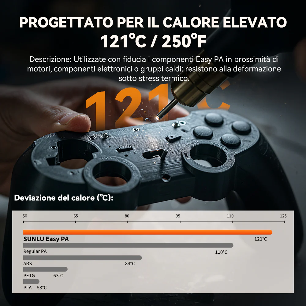 Filamento per stampante 3D Easy Nylon (E-PA) 1 kg - Image 3