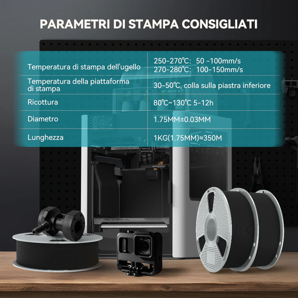 Filamento per stampante 3D Easy Nylon (E-PA) 1 kg - Image 6