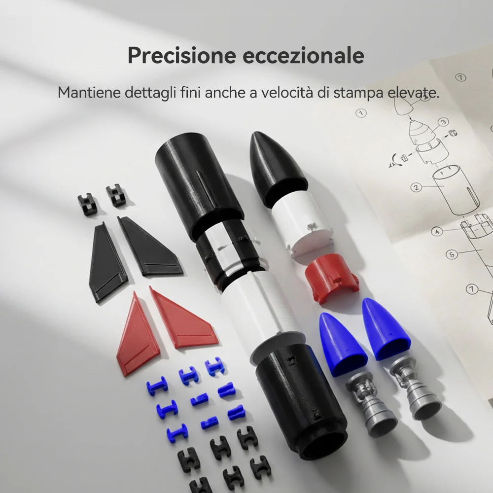 [MOQ: 3KG] Filamento High Speed PLA+ 2.0 (HSPLA Plus 2.0) per Stampanti 3D Ad Alta Velocità - 1KG - Image 6