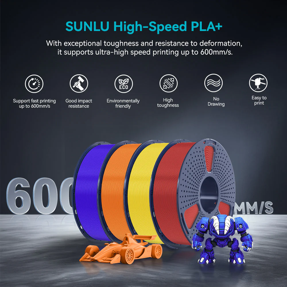 [MOQ: 3KG] Filamento per stampante 3D PLA+ ad alta velocità (High Speed PLA Plus), HSPLA+ 1 kg - Image 3