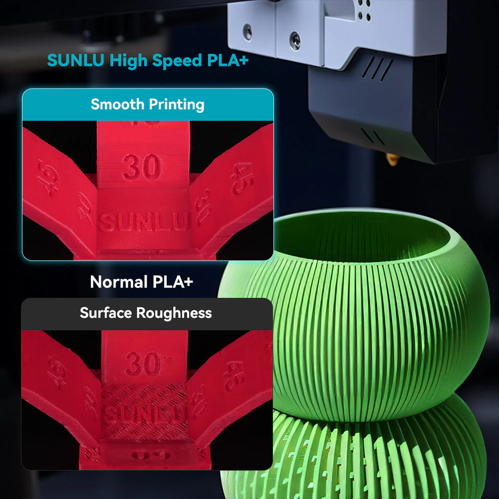 [MOQ: 3KG] Filamento per stampante 3D PLA+ ad alta velocità (High Speed PLA Plus), HSPLA+ 1 kg - Image 4