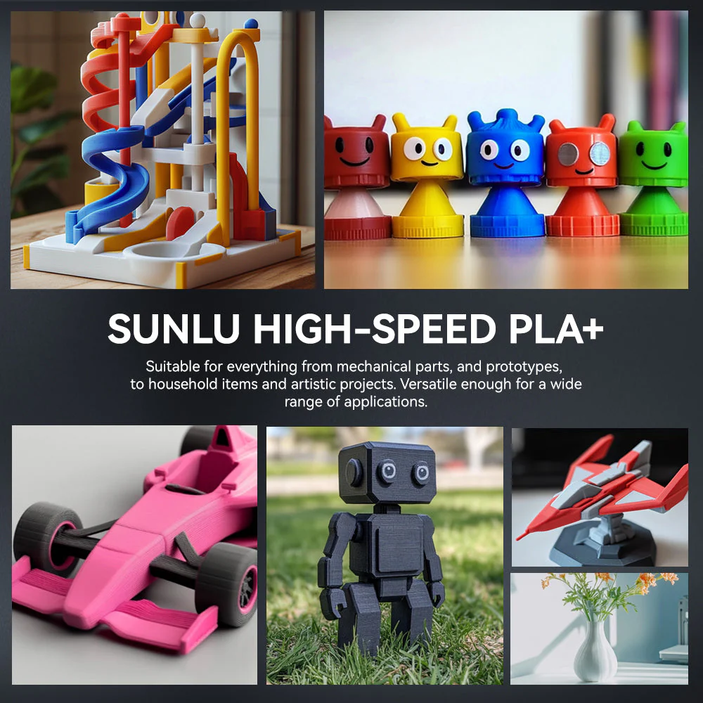 [MOQ: 3KG] Filamento per stampante 3D PLA+ ad alta velocità (High Speed PLA Plus), HSPLA+ 1 kg - Image 8