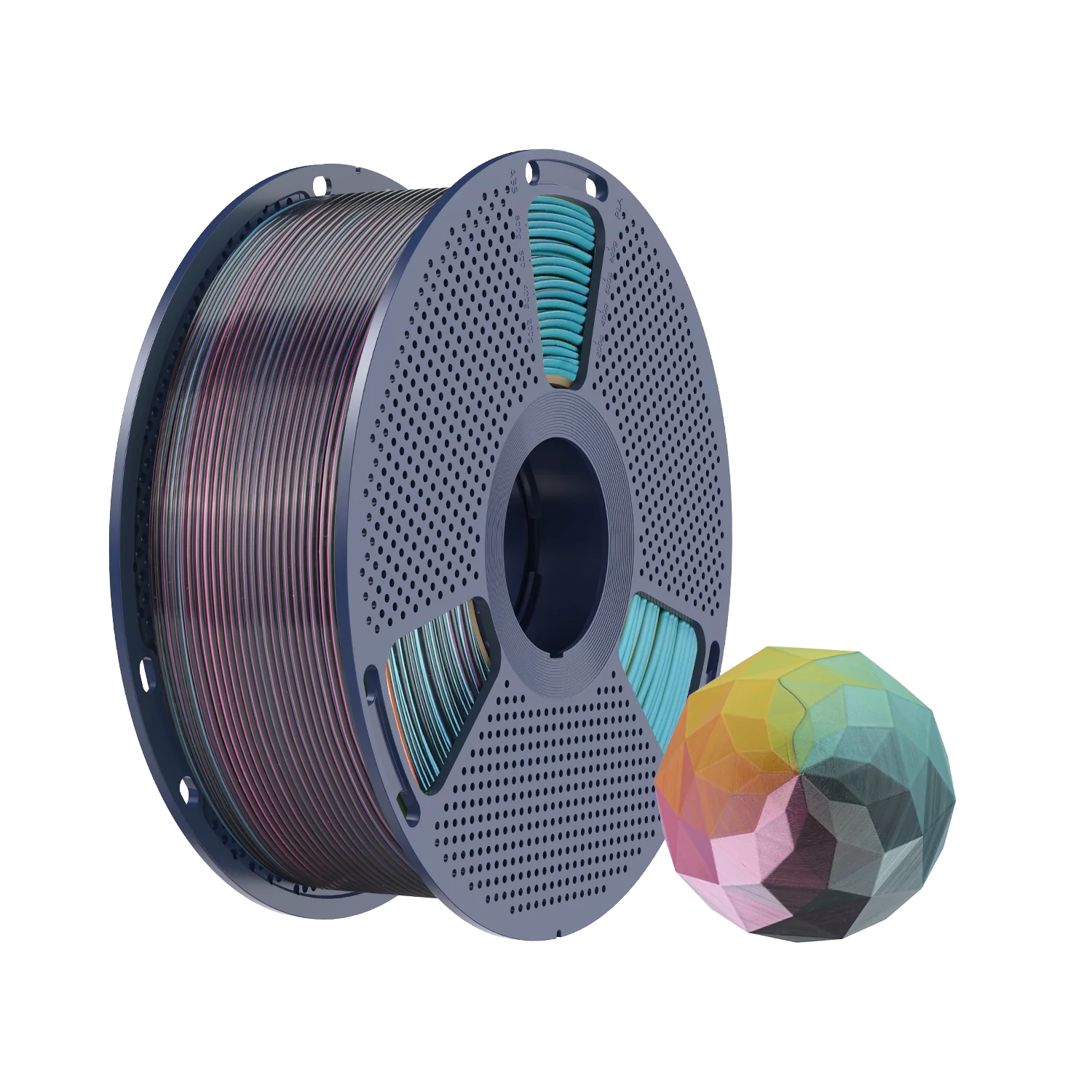 [MOQ: 3KG] Filamento in Seta Multicolore (bicolore, tricolore, quattro colori) per Stampante 3D, 1 kg - Image 53