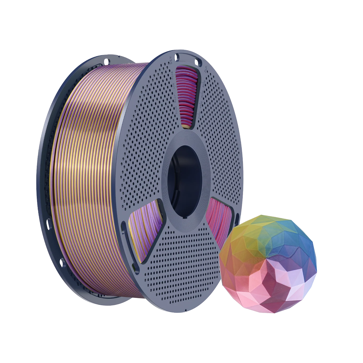 [MOQ: 3KG] Filamento in Seta Multicolore (bicolore, tricolore, quattro colori) per Stampante 3D, 1 kg - Image 55