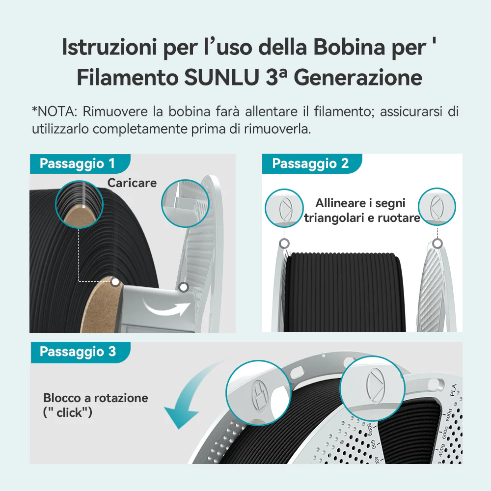 Filamento per stampante 3D in fibra di carbonio Nylon-12 (PA12-CF) 1 kg - Image 9