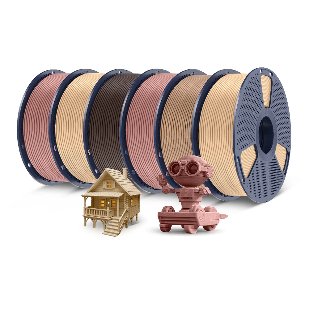 [MOQ: 3KG] PLA Wood, Filamento PLA Legno Ottimizzato per Stampante 3D - 1KG - Image 14