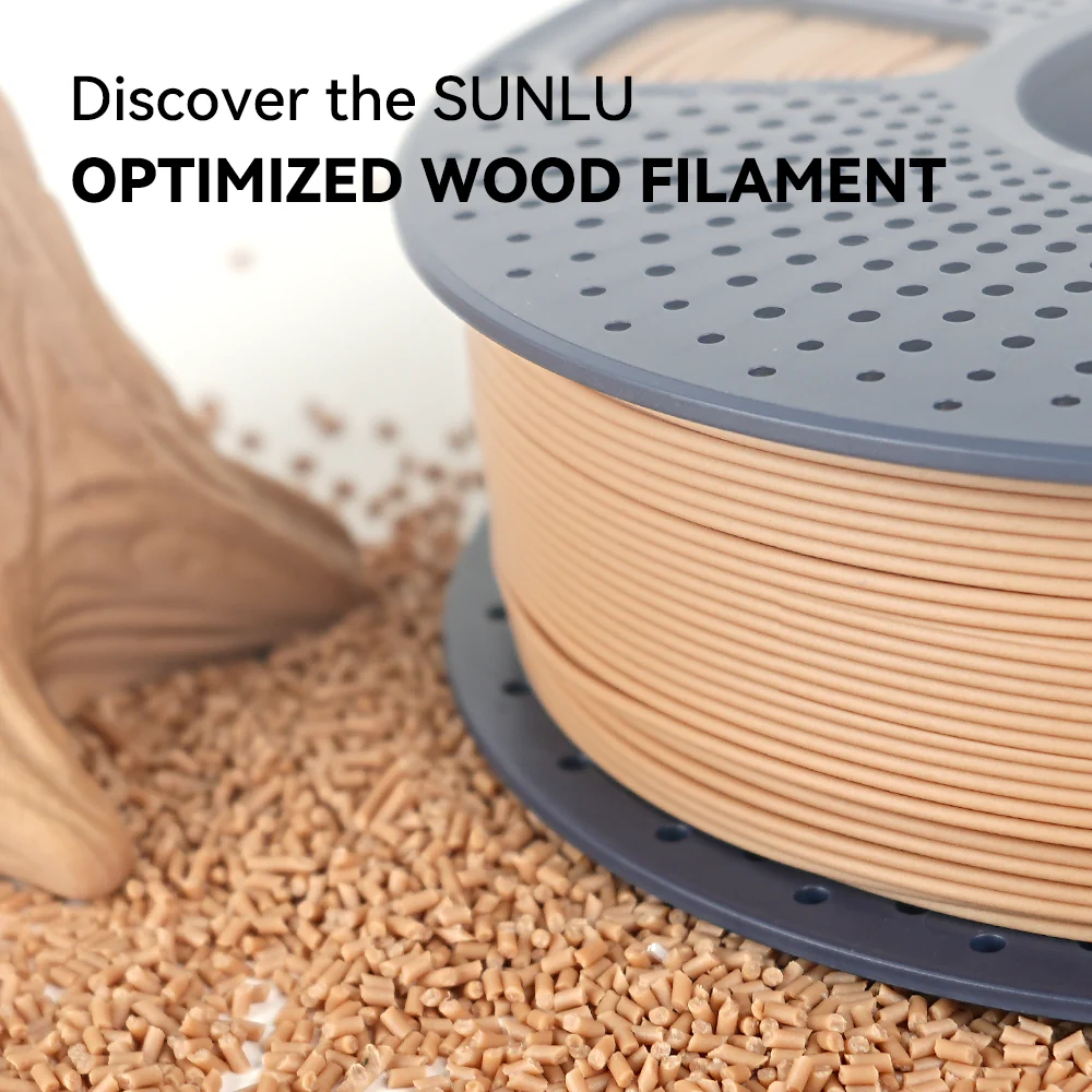[MOQ: 3KG] PLA Wood, Filamento PLA Legno Ottimizzato per Stampante 3D - 1KG - Image 6