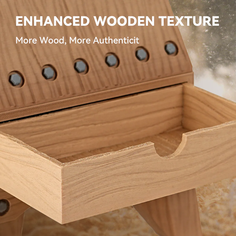 [MOQ: 3KG] PLA Wood, Filamento PLA Legno Ottimizzato per Stampante 3D - 1KG - Image 8