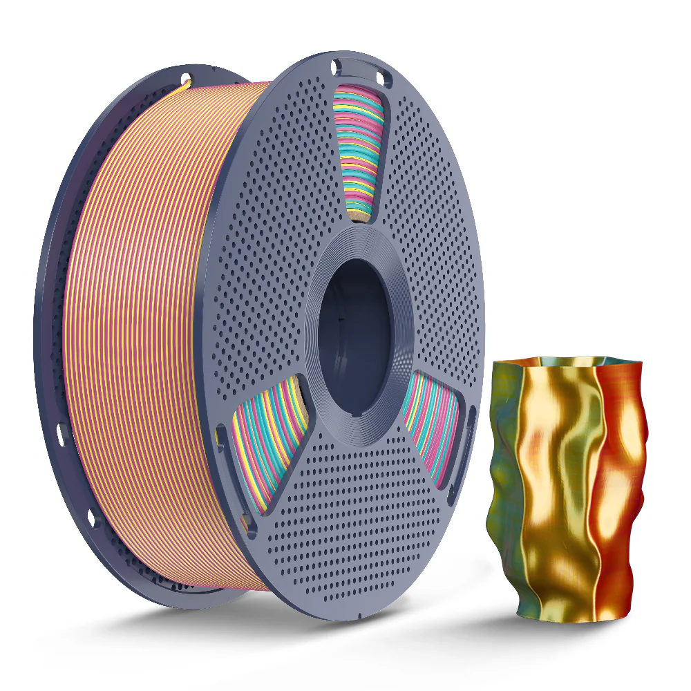 [MOQ: 3KG] Filamento in Seta Multicolore (bicolore, tricolore, quattro colori) per Stampante 3D, 1 kg - Image 14