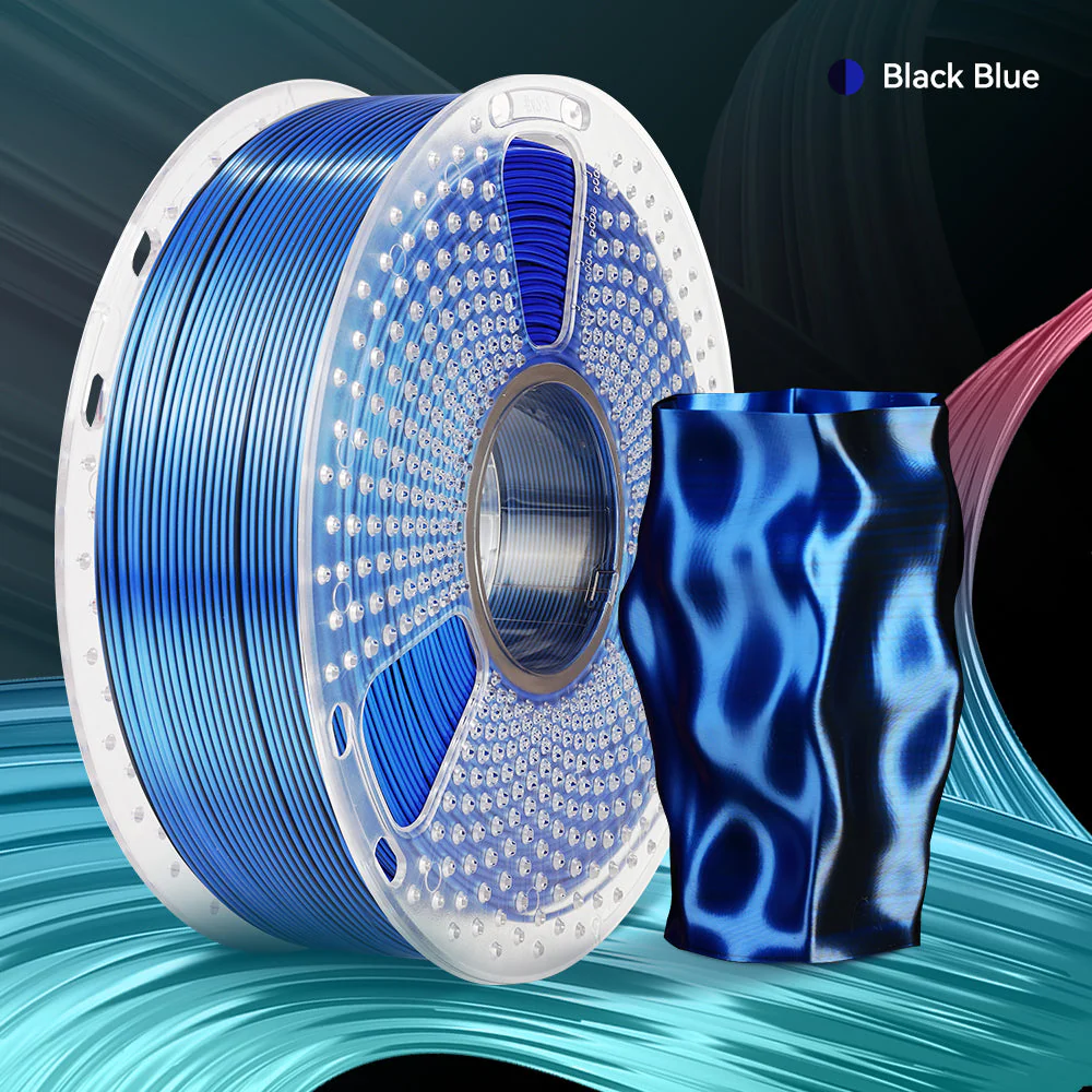 [MOQ: 3KG] Filamento in Seta Multicolore (bicolore, tricolore, quattro colori) per Stampante 3D, 1 kg - Image 15
