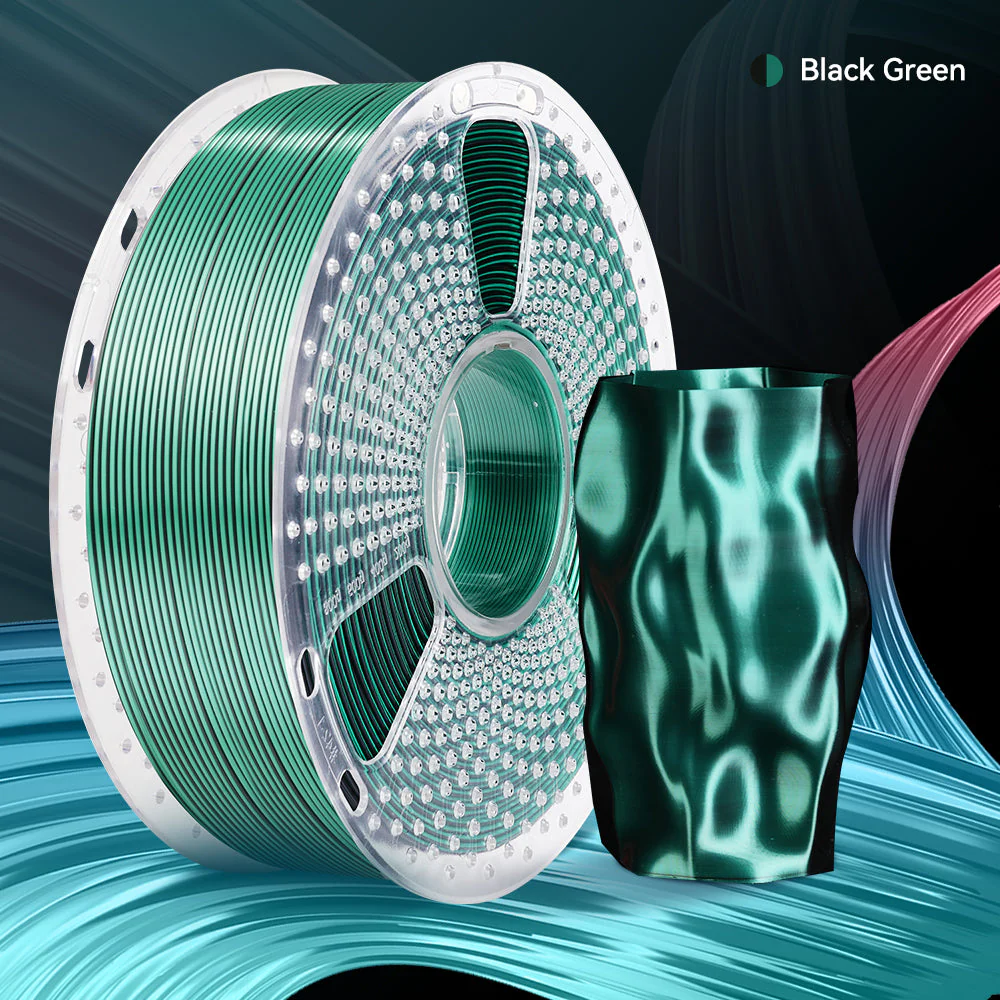 [MOQ: 3KG] Filamento in Seta Multicolore (bicolore, tricolore, quattro colori) per Stampante 3D, 1 kg - Image 18