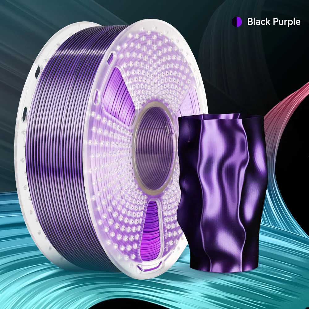 [MOQ: 3KG] Filamento in Seta Multicolore (bicolore, tricolore, quattro colori) per Stampante 3D, 1 kg - Image 19