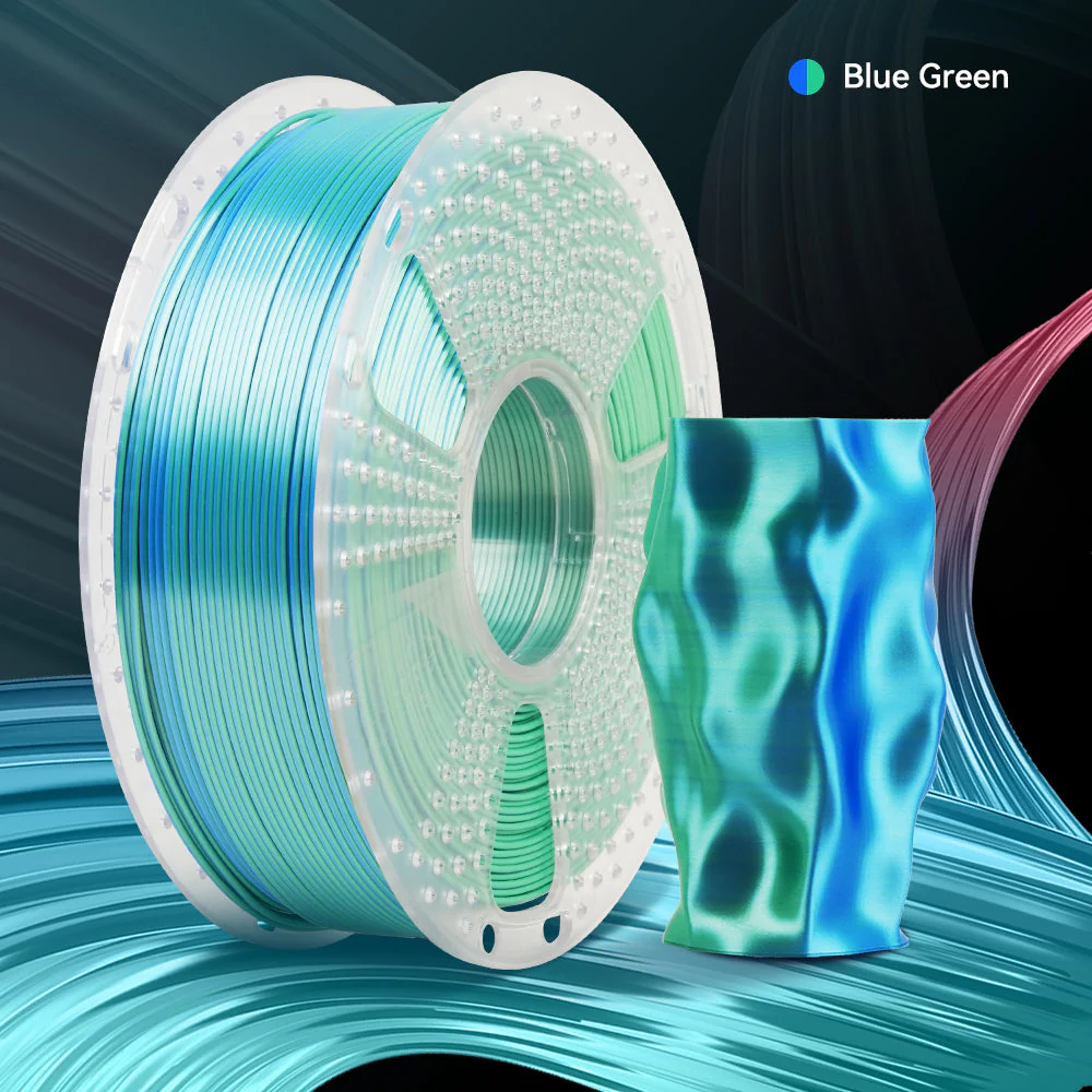 [MOQ: 3KG] Filamento in Seta Multicolore (bicolore, tricolore, quattro colori) per Stampante 3D, 1 kg - Image 21