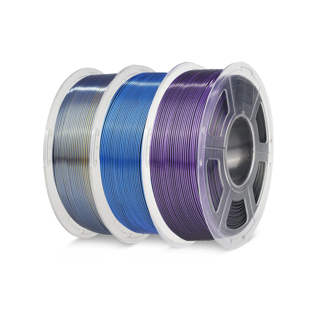 [MOQ: 3KG] Filamento in Seta Multicolore (bicolore, tricolore, quattro colori) per Stampante 3D, 1 kg - Image 40
