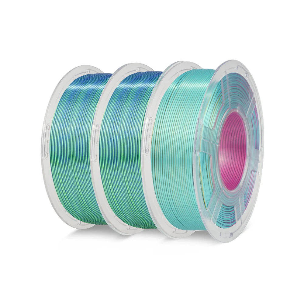 [MOQ: 3KG] Filamento in Seta Multicolore (bicolore, tricolore, quattro colori) per Stampante 3D, 1 kg - Image 42