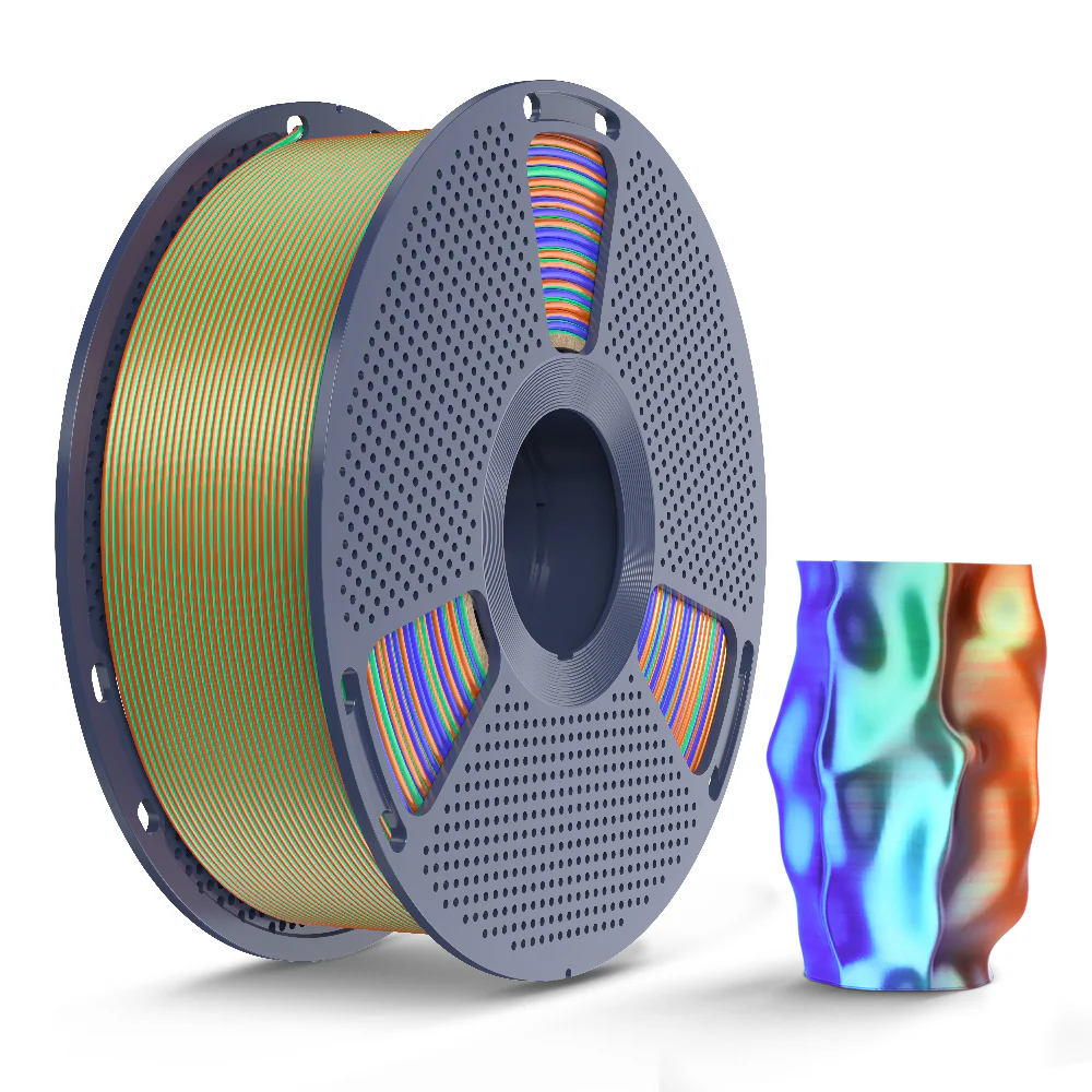 [MOQ: 3KG] Filamento in Seta Multicolore (bicolore, tricolore, quattro colori) per Stampante 3D, 1 kg - Image 49