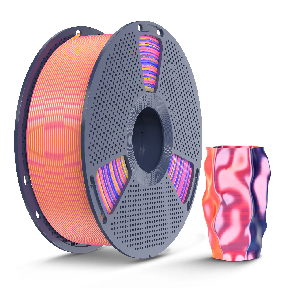 [MOQ: 3KG] Filamento in Seta Multicolore (bicolore, tricolore, quattro colori) per Stampante 3D, 1 kg - Image 50