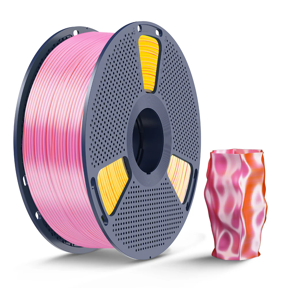 [MOQ: 3KG] Filamento in Seta Multicolore (bicolore, tricolore, quattro colori) per Stampante 3D, 1 kg - Image 7