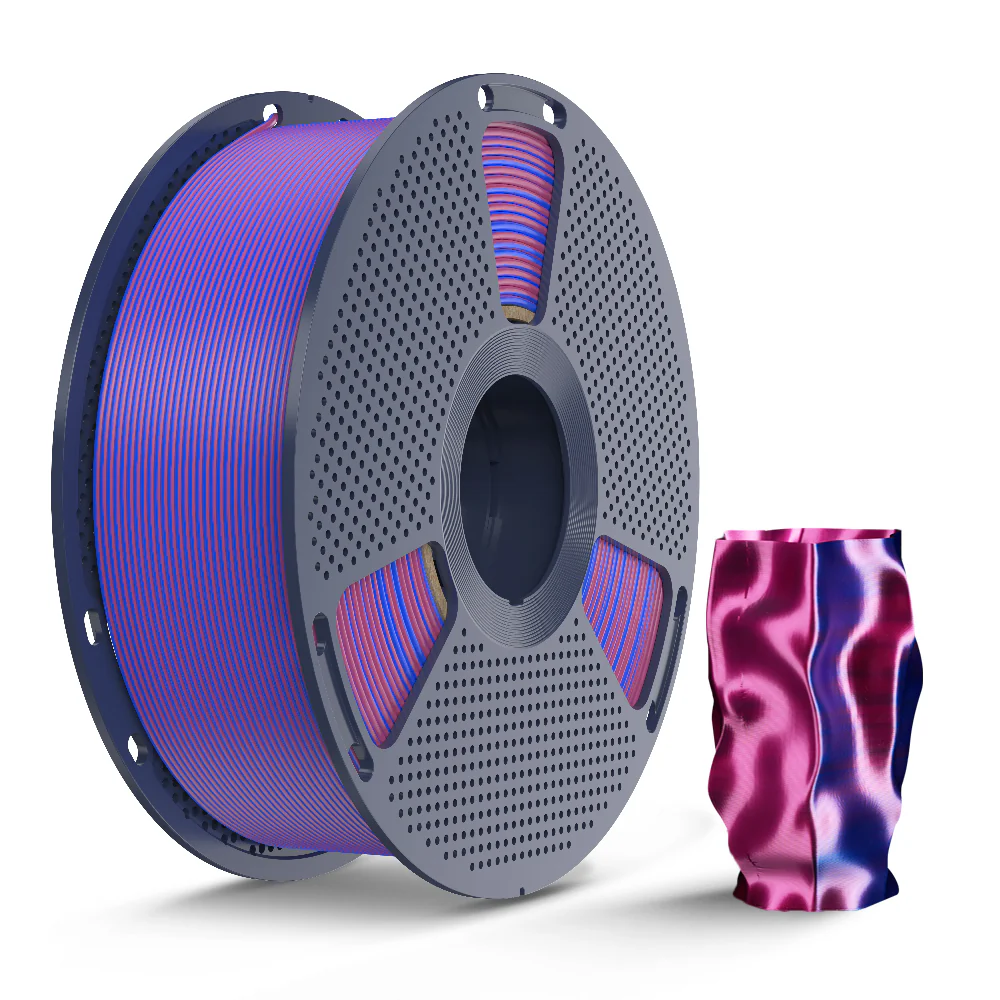[MOQ: 3KG] Filamento in Seta Multicolore (bicolore, tricolore, quattro colori) per Stampante 3D, 1 kg - Image 8