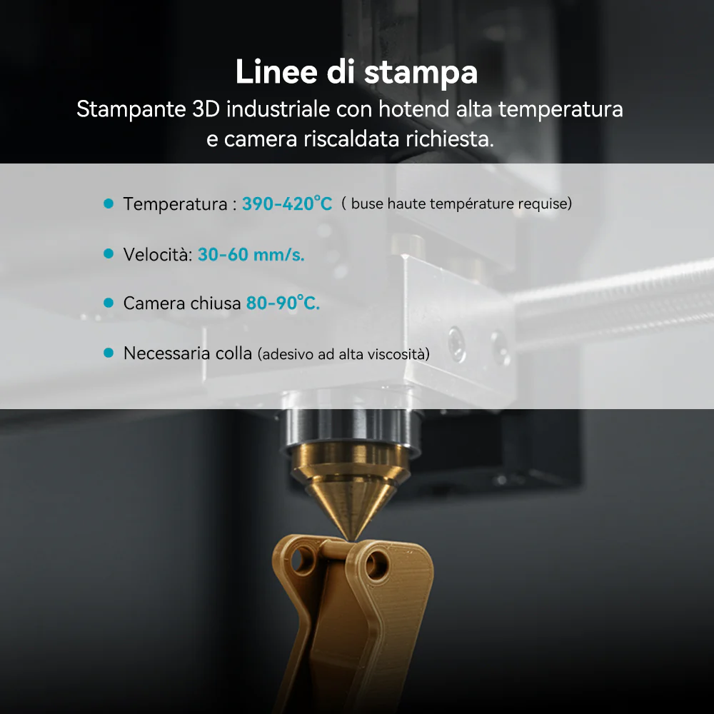 Filamento per Stampante 3D PEEK (PolieterEtereCheton) 1KG - Image 5