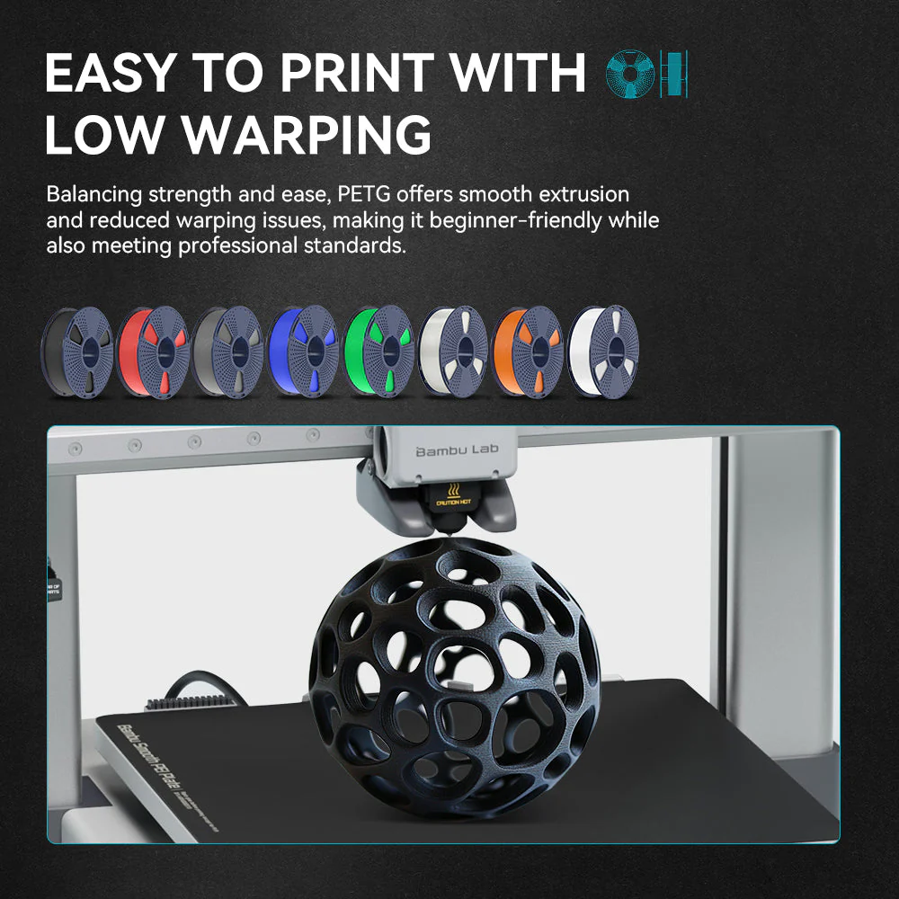 Filamento PETG 3KG Grande bobina di filamento per stampante 3D 3KG - Image 10