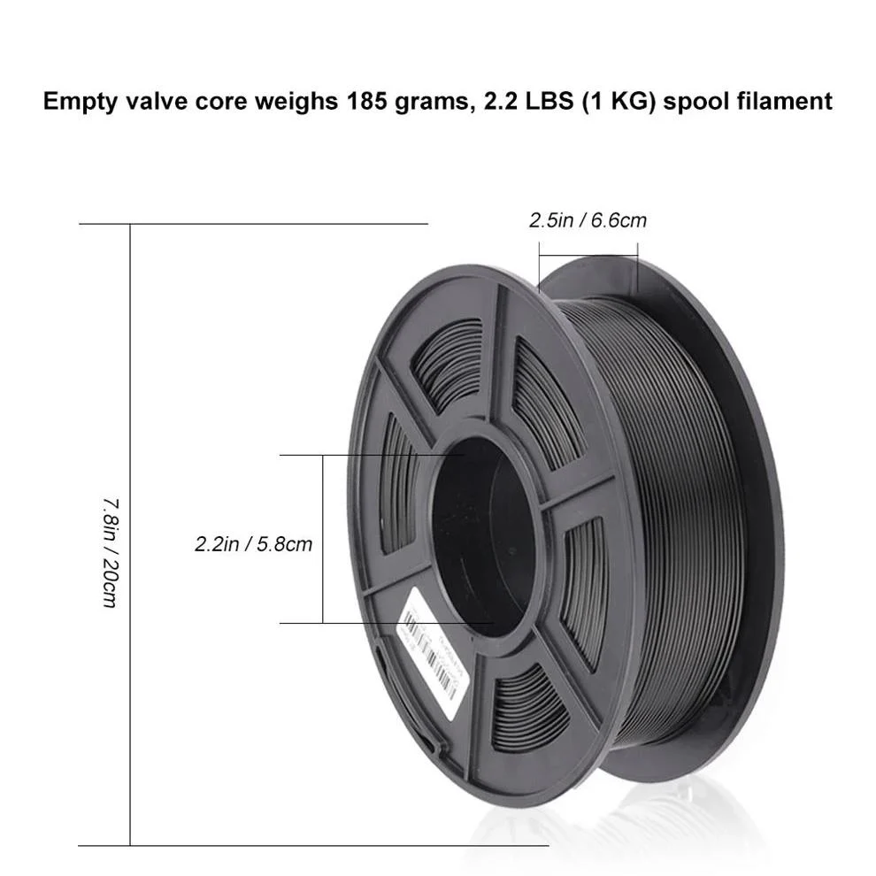 [MOQ: 3KG]Filamento per stampante 3D in fibra di carbonio PLA 1KG PLACF - Image 11