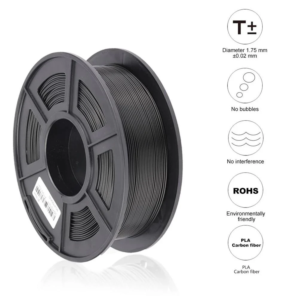 [MOQ: 3KG]Filamento per stampante 3D in fibra di carbonio PLA 1KG PLACF - Image 12