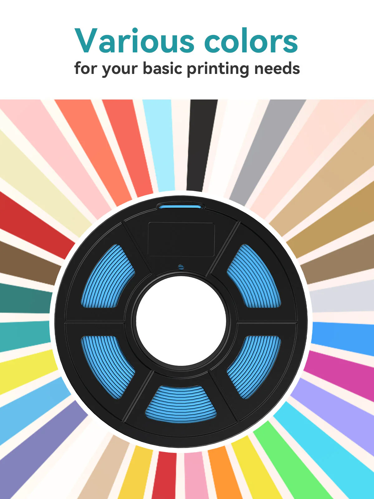 Filamento per stampante 3D PLA 3KG grande bobina 3KG - Image 7