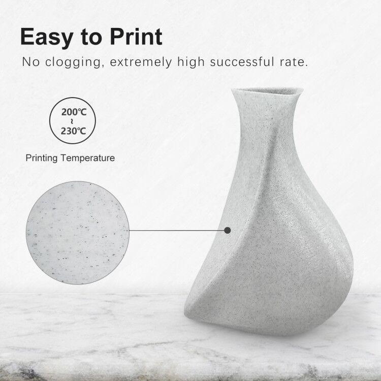 [MOQ: 3KG] Filamento PLA Marmo per Stampante 3D - 1KG - Image 4