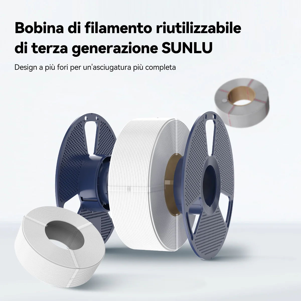 [MOQ: 6KG] Filamento PLA+ (PLA Plus) per Stampanti 3D, 1KG - Image 11