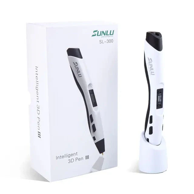 [-2 € cadauno acquistando 2 pezzi] Penna 3D SL-300, Penna Portatile per Stampa 3D – Compatibile con Filamenti PLA / ABS, Ideale per DIY, Giocattoli Educativi e Regali Popolari per Bambini - Image 12