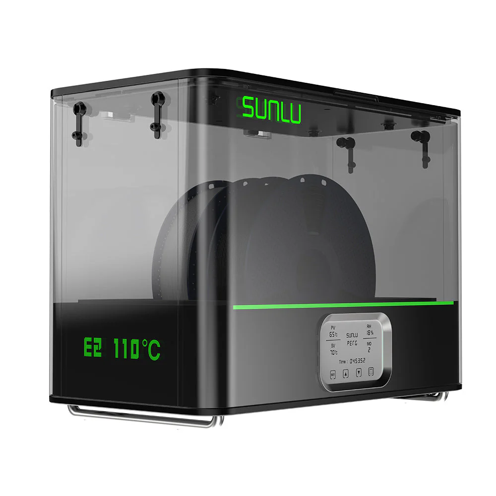 SUNLU FilaDryer E2, fino a 110℃, Asciugatura e ricottura Professionali, nato per i filamenti di stampa 3D tecnici - Image 27